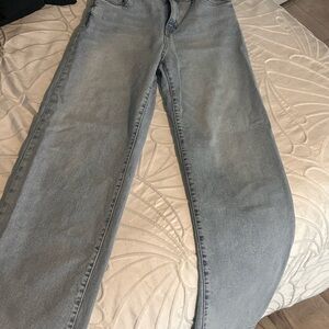 BCBGeneration Light Blue Baggy Wide Leg Jeans